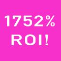News: Astonishing 1752% ROI for Bid Writing Client